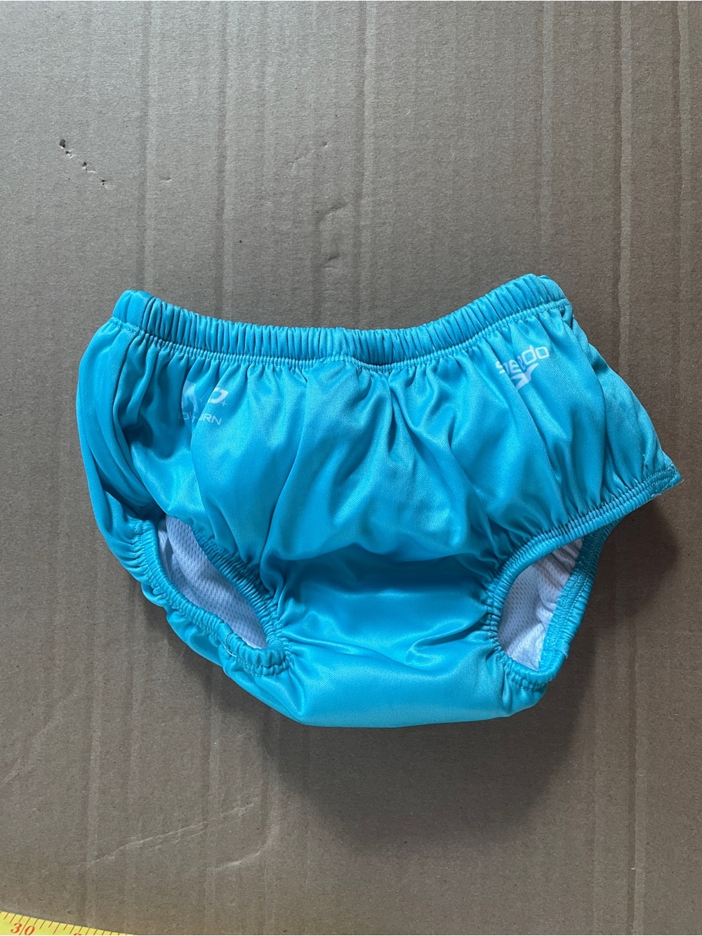 Speedo reusable swim diaper large teal